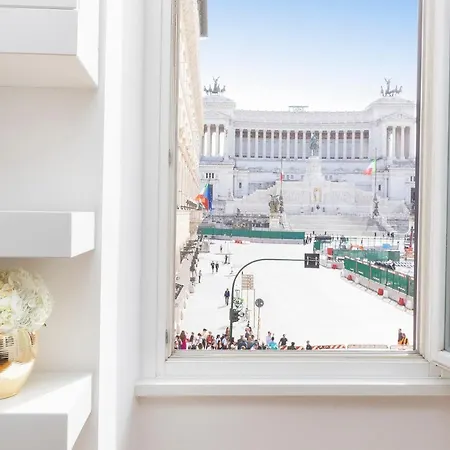 Appartamento Amazing Vista Piazza Venezia Roma Esterno foto